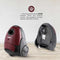 GEEPAS GVC2594 Powerful Suction Dust Full Indicator 2200W, Red مكنسة كهربائية جيباس
