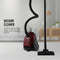 GEEPAS GVC2594 Powerful Suction Dust Full Indicator 2200W, Red مكنسة كهربائية جيباس