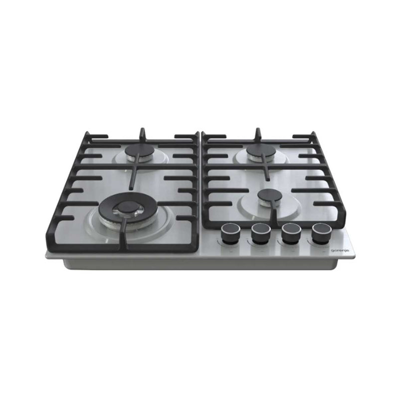 GORENJE GW642X Built-In Gas Cooker 4 Burners, Stainless Steel طباخ غازي 4 مشاعل جورنجي