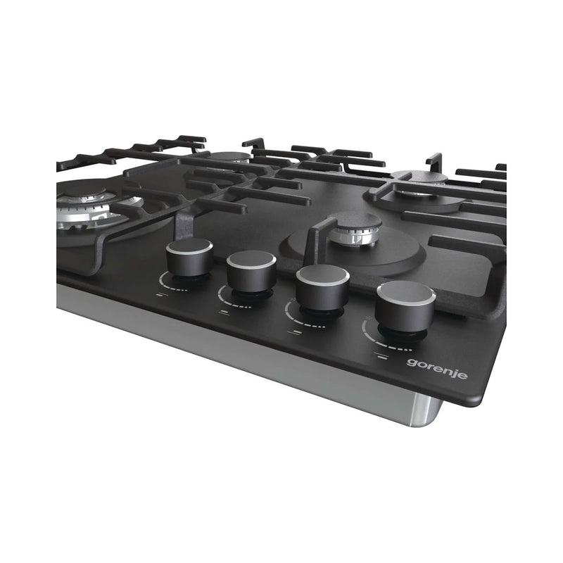 GORENJE GW642AB 4-Burner Gas Cooker, Black طباخ غاز بأربعة شعلات جورنجي