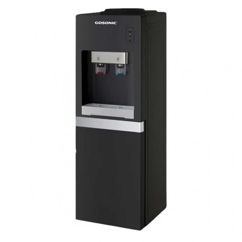 GOSONIC GWD-521 Water Dispenser With Refrigerator, Black براد ماء مع ثلاجة جوسونك