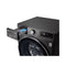 LG WR9011PBG Front Load Washing Machine, 11KG Capacity with AI DD™, Steam+™, Black ال جي  غسالة ملابس باب امامية