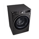 LG WR9011PBG Front Load Washing Machine, 11KG Capacity with AI DD™, Steam+™, Black ال جي  غسالة ملابس باب امامية