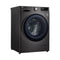 LG WR9011PBG Front Load Washing Machine, 11KG Capacity with AI DD™, Steam+™, Black ال جي  غسالة ملابس باب امامية