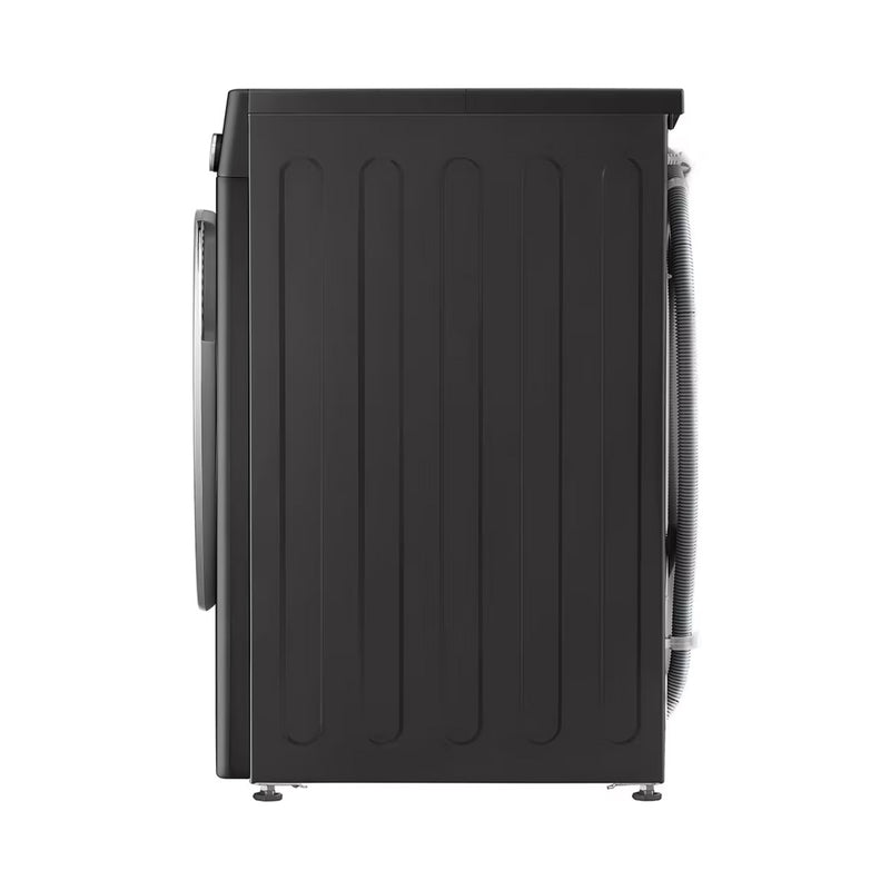 LG WR9011PBG Front Load Washing Machine, 11KG Capacity with AI DD™, Steam+™, Black ال جي  غسالة ملابس باب امامية