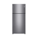 LG GXJB18JBLTC Double Door Refrigerator, Platinum Silver ثلاجة ال بابين 18 قدم ال جي