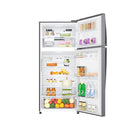 LG GXJB18JBLTC Double Door Refrigerator, Platinum Silver ثلاجة ال بابين 18 قدم ال جي