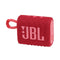 JBL JBLGO3RED  6043 GO 3 Portable Waterproof Bluetooth Speaker with Pro Sound, Red مكبر صوت بلوتوث محمول ومقاوم للماء