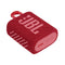 JBL JBLGO3RED  6043 GO 3 Portable Waterproof Bluetooth Speaker with Pro Sound, Red مكبر صوت بلوتوث محمول ومقاوم للماء