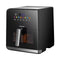 HISENSE H09AFBKS4S Air Fryer 8L, Black قلاية هوائية هايسنس