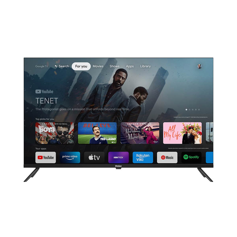 HAIER H55K85FUX 4K HDR Smart TV, 55 Inch شاشة سمارت حجم 55 هاير