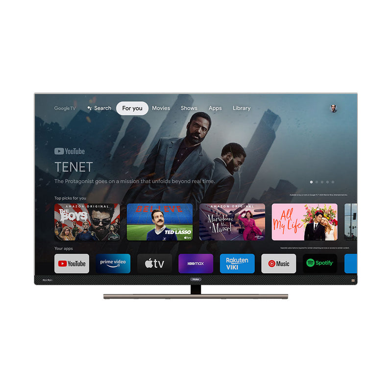 HAIER 65 Inch H65S900UX Smart 4K QLED 120Hz شاشة هاير الذكية