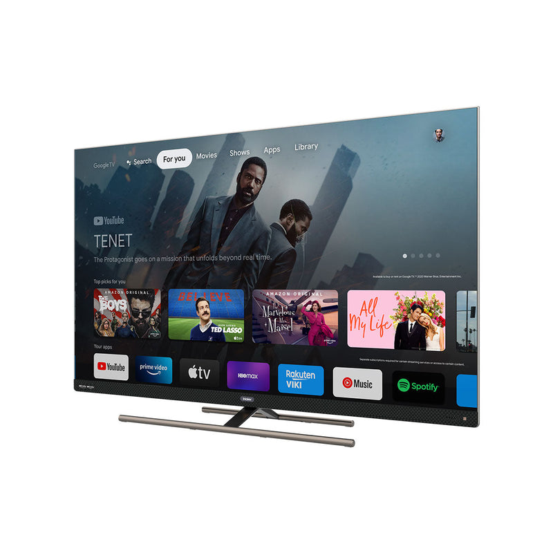 HAIER 65 Inch H65S900UX Smart 4K QLED 120Hz شاشة هاير الذكية