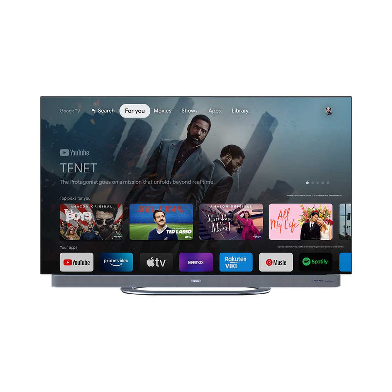 HAIER H65C95EUX OLED 4K HDR Television, 65 Inch شاشة هاير حجم 65