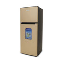 HYUNDAI HBM-1000-Golden Double Door Refrigerator, Golden ثلاجة هيونداي 10 قدم