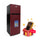 HYUNDAI HBM-1000-Red Double Door Refrigerator, Red ثلاجة هيونداي 10 قدم + HBM-C1 هدية مجانا