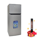 HYUNDAI HBM-1000-Silver + HBM-129 ثلاجة هيونداي + مدفئة كهربائية هدية مجانية