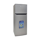 HYUNDAI HBM-1000-Silver Double Door Refrigerator, Silver ثلاجو هيونداي 10 قدم