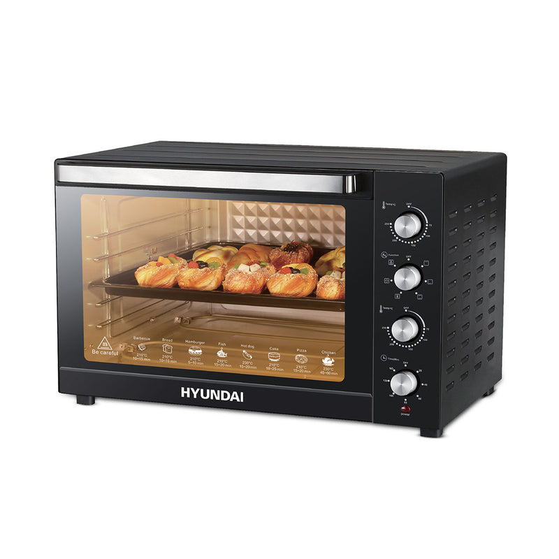 HYUNDAI HBM-100L1-Black Glass Door, Digital Display فرن كهربائي هيونداي