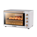 HYUNDAI HBM-100L1-White Glass Door, Digital Display فرن كهربائي هيونداي