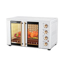 HYUNDAI HBM-100L2-White Glass Door, Digital Display فرن كهربائي هيونداي