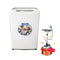 HYUNDAI HBM-1100L + HBM-200-Light Blue غسالة ملابس هيونداي + مكواةهدية مجانية