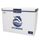 HYUNDAI HBM-1400-White blue handle Chest Freezer, White مجمدة هيونداي + HBM-C1 هدية مجانا