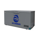 HYUNDAI HBM 1600-Silver Sliding Glass Chest Freezer - 16ft, Silver مجمدة هيونداي 16 قدم + HBM-20L Vacuum Cleaner هدية مجانا