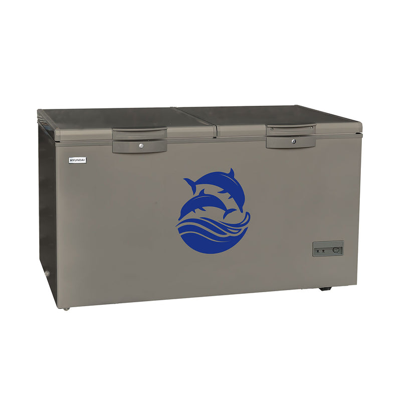 HYUNDAI HBM 1800-Silver  Chest Freezer, 18ft مجمدة هيونداي