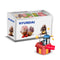 HYUNDAI HBM 1800S Glass Door Freezer, 18 Ft, White مجمدة 18 قدم هيونداي + HBM-20L Vacuum Cleaner هدية مجانا