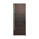 HYUNDAI  HBM-2000G Double Glass Door Refrigerator, Brown   ثلاجة هيونداي