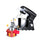 HYUNDAI HBM-212-Black Electric Bowl Mixer 6 Speeds - 8L, Black عجانة هيونداي + HBM-002L هدية مجانا