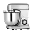 HYUNDAI HBM-212-Silver Electric Bowl Mixer 6 Speeds - 8L, Silver عجانة هيونداي + HBM-002L هدية مجانا