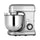 HYUNDAI HBM-212-Silver Electric Bowl Mixer 6 Speeds - 8L, Silver عجانة هيونداي + HBM-002L هدية مجانا