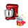 HYUNDAI HBM-213-Red Electric Bowl Mixer 6 Speeds - 10L, Red عجانة 10 لتر هيونداي + HBM-605 هدية مجانا