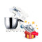 HYUNDAI HBM-213-White Electric Bowl Mixer 6 Speeds - 10L, White عجانة هيونداي 10 لتر + HBM-605 هدية مجانا