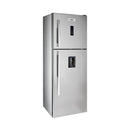 HYUNDAI HBM-2500D Double Door Refrigerator - 25ft, Silver ثلاجة هيونداي بابين براد  25 قدم
