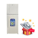 HYUNDAI HBM-2600-White Double Door Refrigerator - 26ft, White ثلاجة هيونداي 26 قدم + HBM-605 هدية مجانا