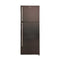 HYUNDAI  HBM-2600G Double Glass Door Refrigerator, Brown ثلاجة هيونداي