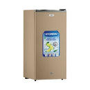 HYUNDAI HBM-500-Golden Single Door Refrigerator - 5ft, Golden ثلاجة هيونداي 5 قدم
