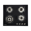 HYUNDAI HBM-6050S Built-in 4-burner cooker, Black طباخ مدمج هيونداي