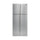 HYUNDAI HBM-660-Silver Four Door Refrigerator, Silver ثلاجة هيونداي اربع ابواب