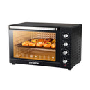 HYUNDAI HBM-70L1-Black Glass Door, Digital Display, Turbo Fan فرن كهربائي هيونداي
