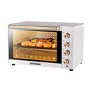 HYUNDAI HBM-80L1-White Glass Door, Digital Display, Turbo Fan فرن كهربائي هيونداي