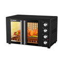 HYUNDAI HBM-80L2-Black Glass Door, Digital Display, Turbo Fan فرن كهربائي هيونداي