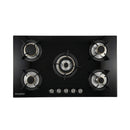 HYUNDAI HBM-9050S Built-in 5-burner cooker, Black طباخ مدمج هيونداي