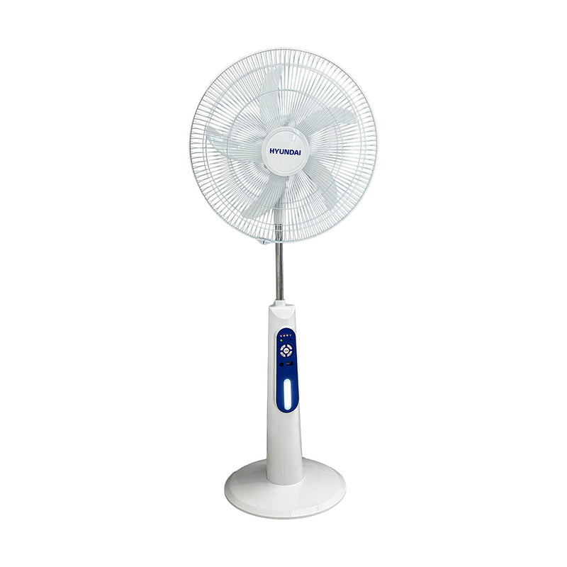 HYUNDAI HBM-R18 Stand Fan, White مروحة عامودية هونداي