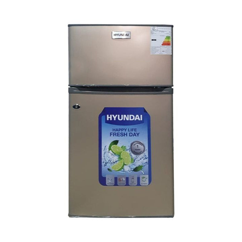 HYUNDAI HBM600-Silver Convention Refrigerator - 6ft, Silver ثلاجة هيونداي 6 قدم