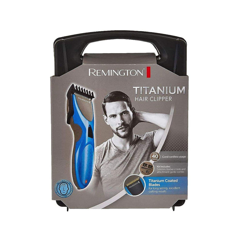 ماكنة حلاقة رجالية من ريمنجتون Remington HC335 Titanium Hair Clipper