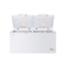 HAIER HCF-588W Horizontal Freezer Flex Inverter 519 Liters مجمدة بابين هاير